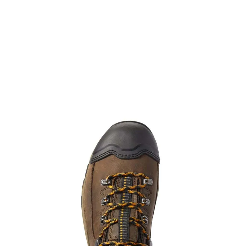 Ariat Endeavor 6" Waterproof Carbon Toe Work Boot - Chocolate Brown 10031591