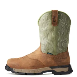 Ariat Rebar Flex Western Waterproof Composite Toe Work Boot - Rye Brown 10021486