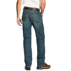Ariat Rebar M4 Relaxed DuraStretch Basic Boot Cut Jeans, Carbine