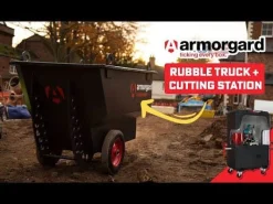 Armorgard CuttingStation Mobile 54" x 30" x 75" Noise & Spark Safety SS7-T