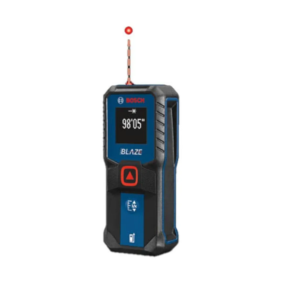 Bosch BLAZE 100' Red Beam Laser Distance Measurer GLM100-23