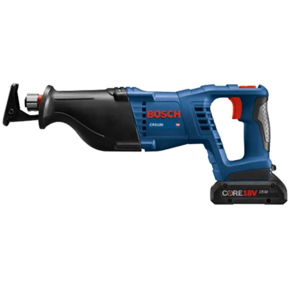 Bosch Core 18V 1-1/8" Stroke Reciprocating Saw 4.0Ah Kit CRS180-B15