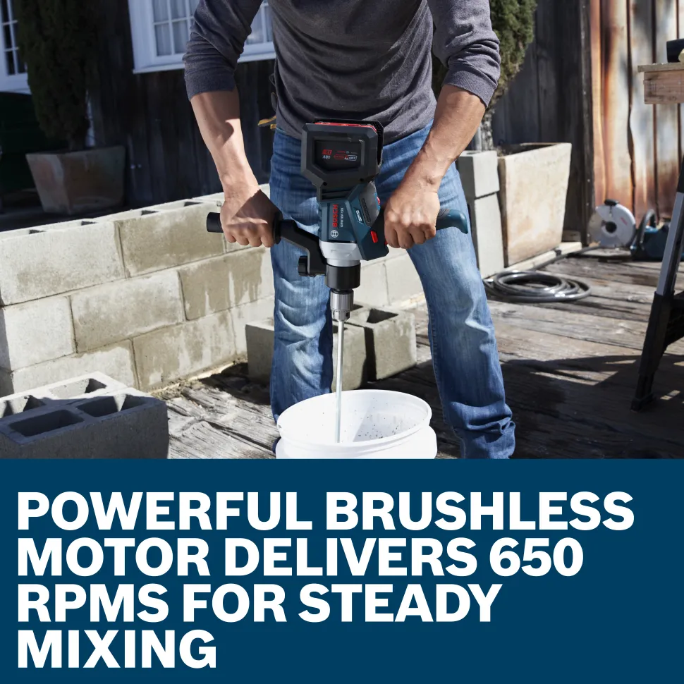 Bosch Power Tools ½" Chuck Mud Mixer GRW18V-120N