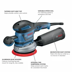 Bosch Power Tools 6" Random Orbit Sander/Polisher GEX34-6N