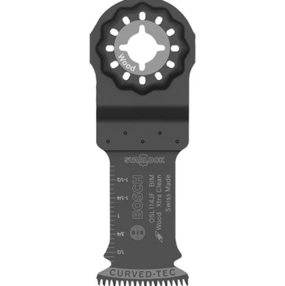 Bosch 1-1/4" Starlock Bi-Metal Xtra Clean Plunge Cut Blade OSL114JF