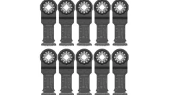 Bosch 1-1/4" Starlock Oscillating Multi Tool Bi-Metal Xtra-clean Plunge Cut Blade 10pk OSL114JF-10