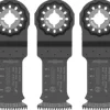 Bosch 1-1/4" Starlock Oscillating Multi Tool Bi-Metal Xtra-clean Plunge Cut Blade 3pk OSL114JF-3