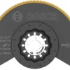Bosch 3-1/2" Starlock Oscillating Multi Tool Titanium Bi-Metal Segmented Saw Blade OSL312T