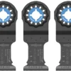 Bosch 1-1/4" Starlock Oscillating Multi Tool Carbide Plunge Cut Blade 3 pk OSL114C-3