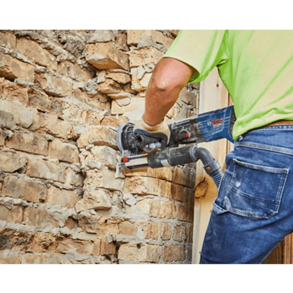 Bosch 18V Brushless Connected-Ready SDS-PLUS Bulldog 1-1/8'' Rotary Hammer Kit with CORE18V 80 Ah PROFACTOR Performance Batteries GBH18V-28DCK24