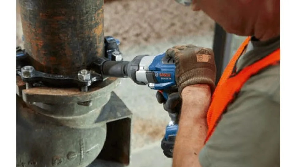 Bosch 18V PROFACTOR Brushless Connected-Ready 3/4'' Impact Wrench w/ Friction Ring & Thru Hole (Bare Tool) GDS18V-770CN