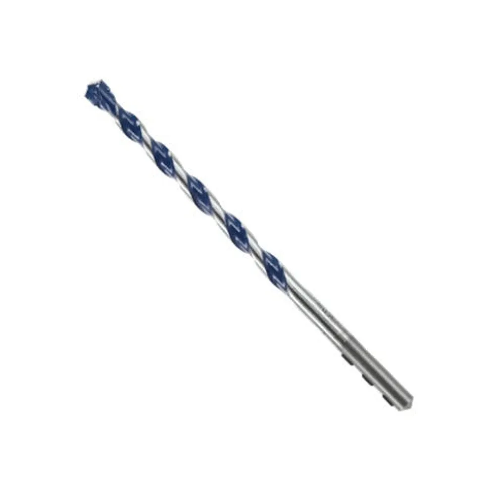 Bosch 3/8" x 4" x 6" Blue Granite Turbo Carbide Hammer Drill Bit HCBG12T
