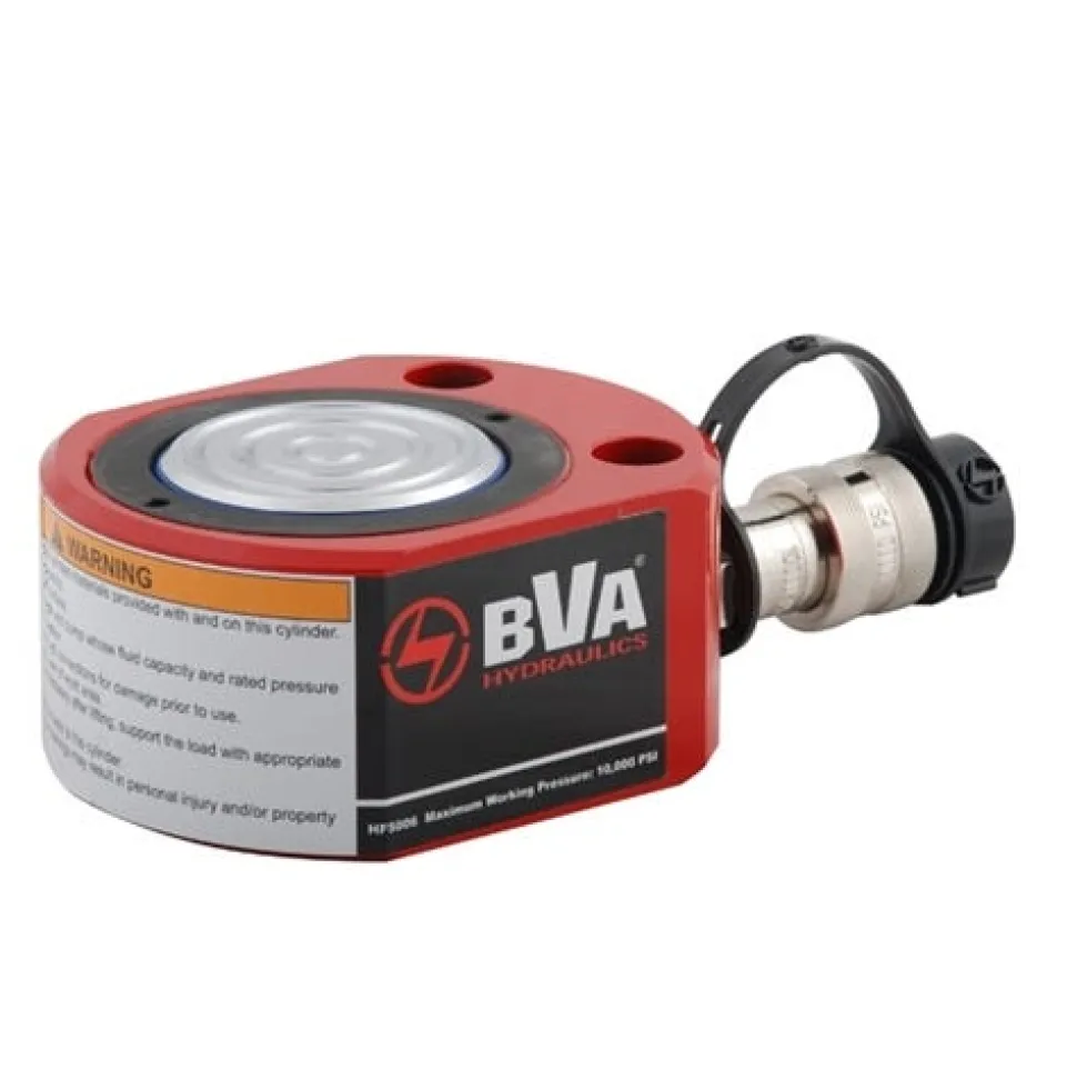 BVA 20 Ton 0.43" Stroke Flat Body Single Acting Cylinder HF2005