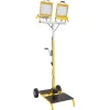 CEP Southwire 44,000 Lumen LED 12' Dual Head Winch Portable Cart Overhead Work Light 7322