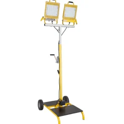 CEP Southwire 44,000 Lumen LED 12' Dual Head Winch Portable Cart Overhead Work Light 7322