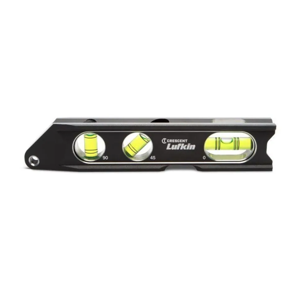 Crescent Billet Level, 15" H x 075" W, Aluminum LBL1100-02