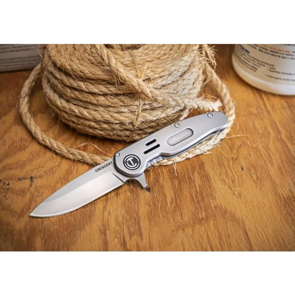 Crescent 2.5" Low Profile Pocket Knife CPK258FL
