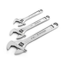 Crescent 3 Piece Adjustable Wrench Set 6", 8" & 10" AC3PC