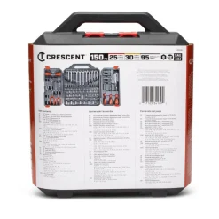 Crescent 150 Piece 1/4