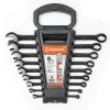 Crescent 9 Piece 12 Point Long Pattern Combination SAE Wrench Set CCWS9BS
