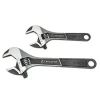 Crescent 2 Piece 6" & 10" Wide Jaw Adjustable Wrench Set ATWJ2610VS