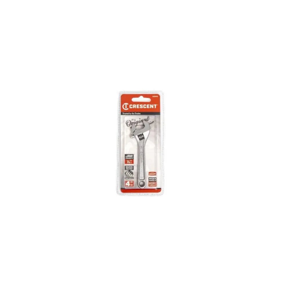 Crescent Tools 4" Adjustable Wrench - Carded AC24VS