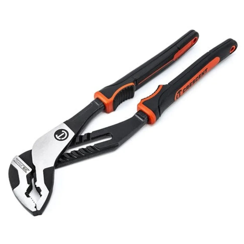 Crescent 12" Z2 K9 V-Jaw Dual Material Tongue and Groove Pliers RTZ212CGV