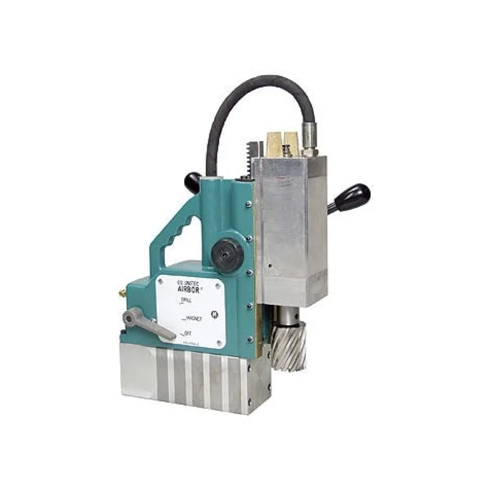 CS Unitec 2-1/16" AirBor Portable Pneumatic Magnetic Drill AB-4300-2