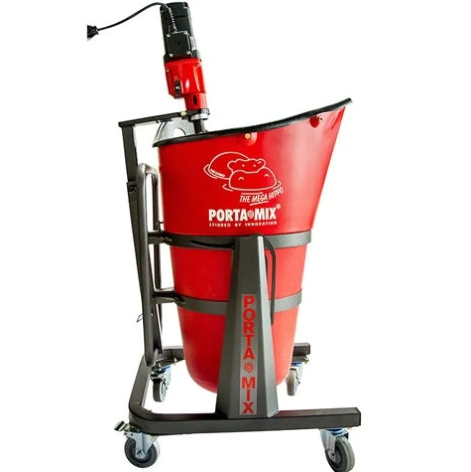 CS Unitec 20 AMP MEGA HIPPO Mixer w/ Casters PMH80F-DC3.1
