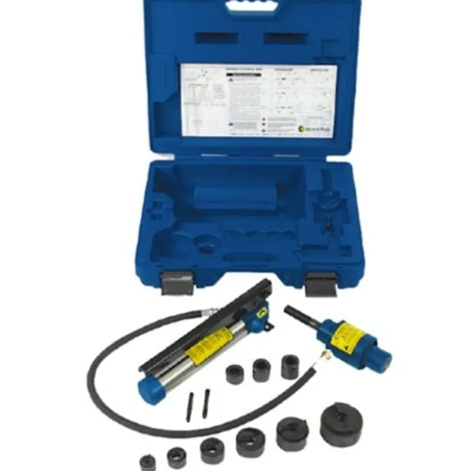 Current 1/2" to 2" Piece Maker Hydraulic Knockout Set 152PM