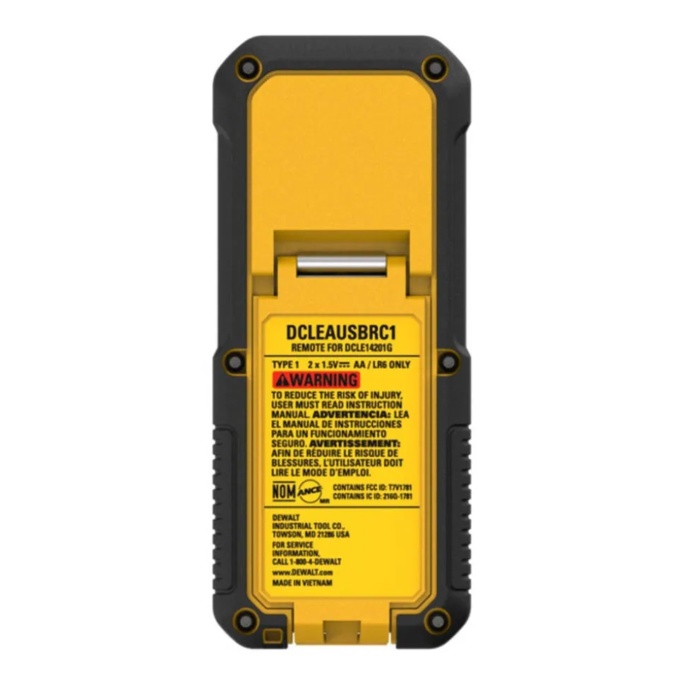 DeWalt Bluetooth Remote Control for USB DEWALT Green Cross Line Laser DCLEAUSBRC1