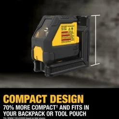 DeWalt DEWALT USB Rechargeable Red Cross Line Laser Base Kit DCLE14201RB