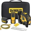DeWalt DEWALT USB Rechargeable Green Cross Line Laser Kit DCLE14201G