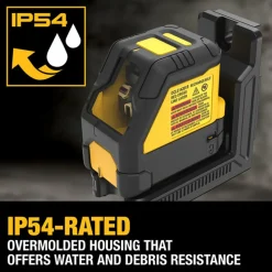 DeWalt DEWALT USB Rechargeable Green Cross Line Laser Kit DCLE14201G