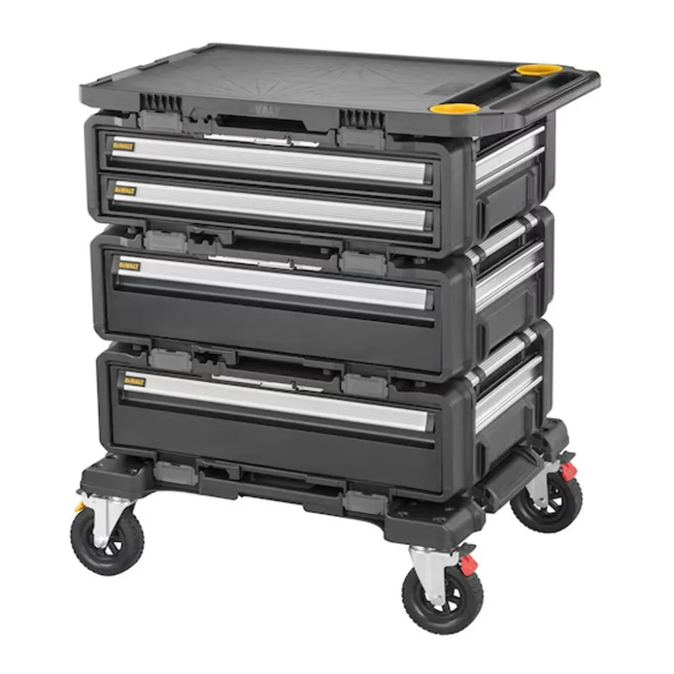 DeWalt DXL ToughSystem 5-in-1 Tower Drawer Work Cart DWST60510