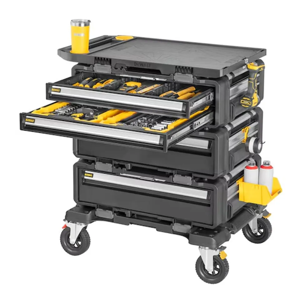 DeWalt DXL ToughSystem 5-in-1 Tower Drawer Work Cart DWST60510