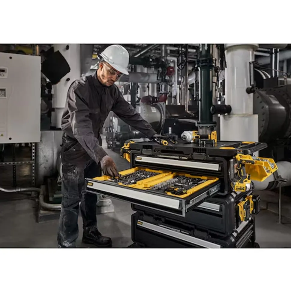 DeWalt DXL ToughSystem 5-in-1 Tower Drawer Work Cart DWST60510