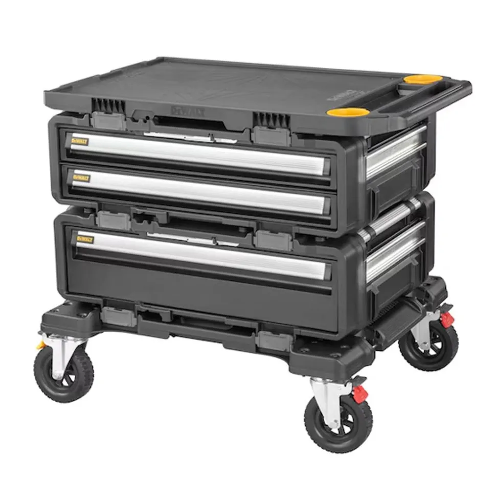 DeWalt DXL ToughSystem 4-in-1 Tower Drawer Work Cart DWST60520