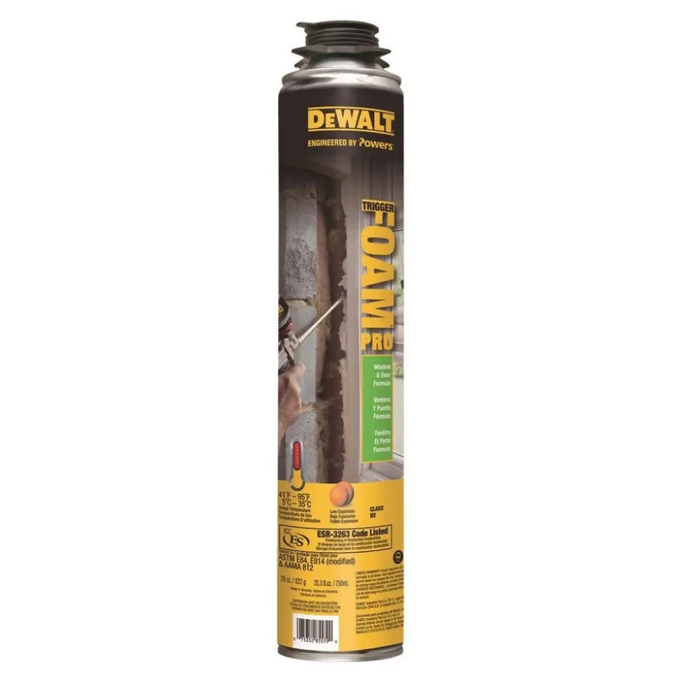 DeWalt Expansion Foams Triggerfoam Pro Wind&Door 29Oz 08134P-PWR