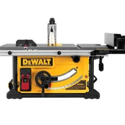 DeWalt 10" Jobsite Table Saw 32-1/2" (82.5CM) Rip Capacity w/ Rolling Stand DWE7491RS