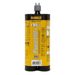 DeWalt Pallet Pure110+ 20.5 oz. Dual-Cartridge 1:1 (720x) + 20V Epoxy Dispenser 1:1 20.5oz (3x) Bundle DW-08321SD-PWR-DW-DCE591D1