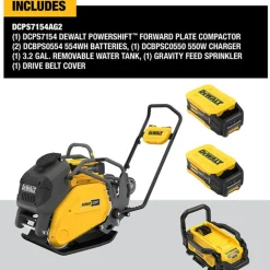 DeWalt POWERSHIFT™ 15kn Plate Compactor Kit DCPS7154AG2