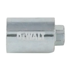 DeWalt Push-In Coupler 3/8"-16 Single Thread, Zinc-Plated Steel PFM3613038