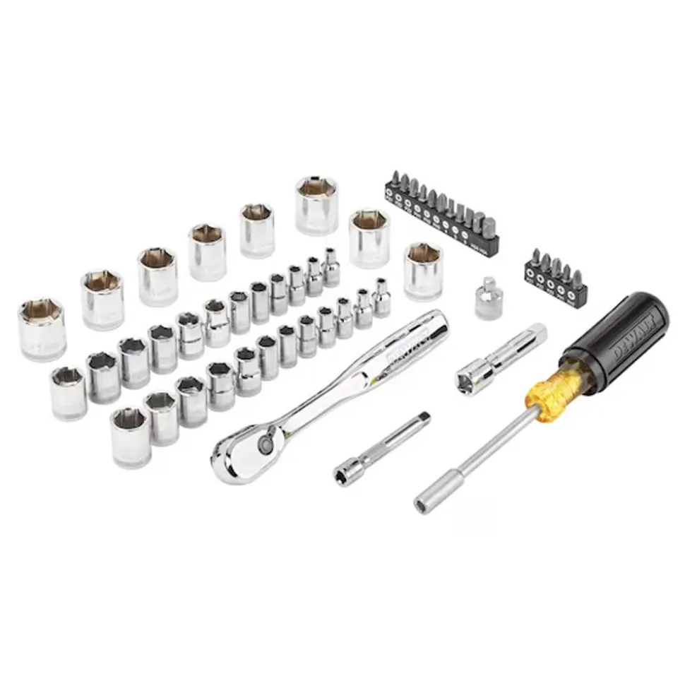 DeWALT ToughSystem 53 pc. Mechanics Tool Set with 2.0 Toolbox DWMT45153
