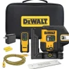 DeWalt USB Rechargeable Green 5 Spot and Cross Line Laser Kit DCLE14251G