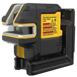 DeWalt USB Rechargeable Green 5 Spot and Cross Line Laser Kit DCLE14251G