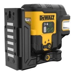 DeWalt USB Rechargeable Green 5 Spot and Cross Line Laser Kit DCLE14251G