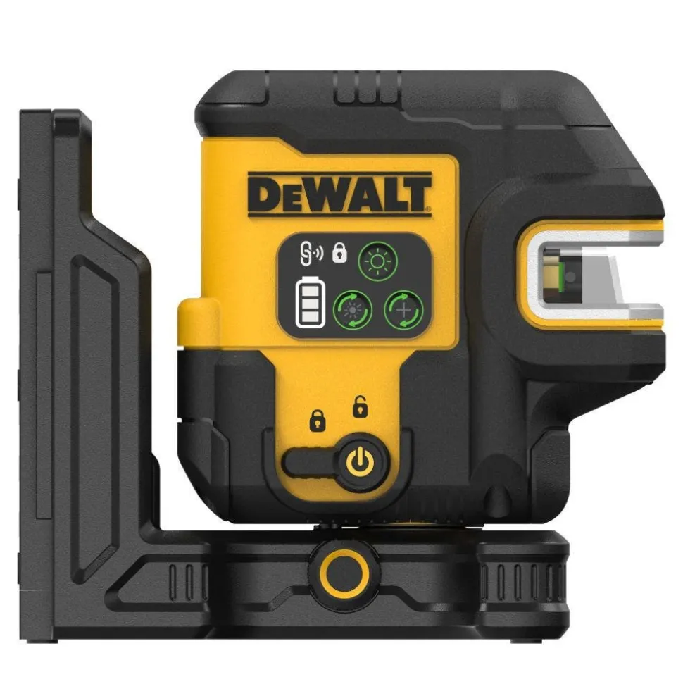 DeWalt USB Rechargeable Green 2 Spot and Cross Line Laser Base Kit DCLE14221GB