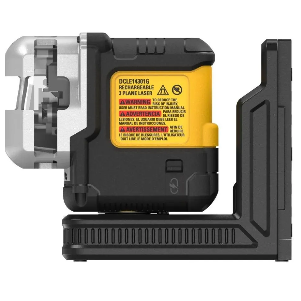 DeWalt USB Rechargeable Green 3 Spot Laser DCLE16031GB