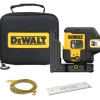 DeWalt USB Rechargeable Green 5 Spot and Cross Line Laser Base Kit DCLE14251GB